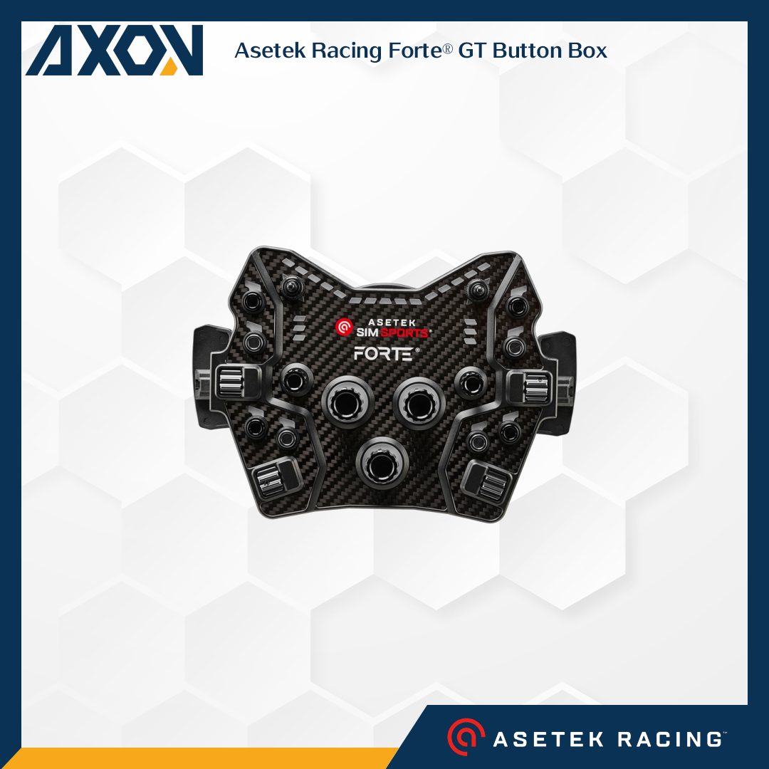 Asetek Racing Forte® GT Button Box (含運費) – 台灣代理公司貨 – AXON – 賽車模擬器中心和線上商城